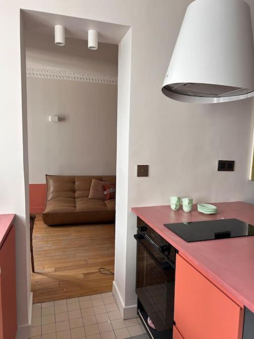 Un Fabuleux Decor Pour Un Chaleureux Appartement Paris Extérieur photo